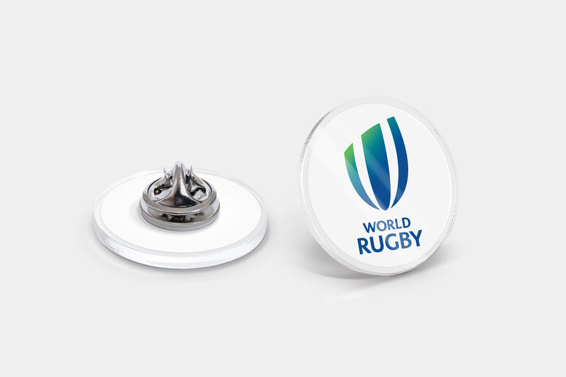 Custom Shape Acrylic Pin Badges | Full Colour Print – MelubaBadges
