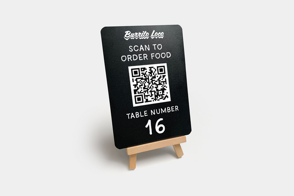 Mini Chalkboard & Easel Table Sign