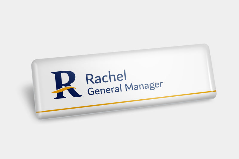 Royale Resorts - Domed Name Badge