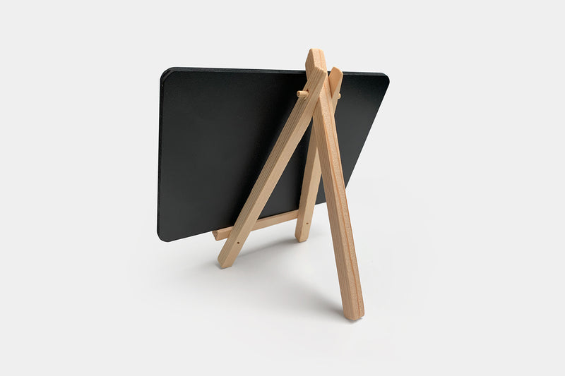 Mini Chalkboard Easel Signs | Custom Printed – MelubaBadges