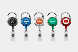 Custom Printed Carabiner Badge Reels