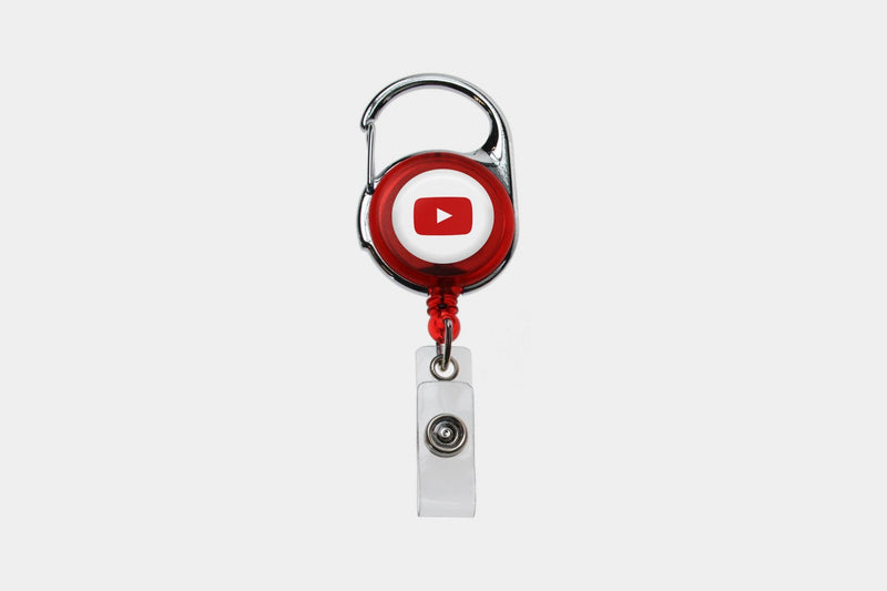 Custom Printed Carabiner Badge Reels