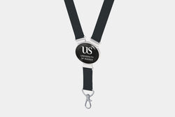 Custom Printed Snap Lanyards - Oval