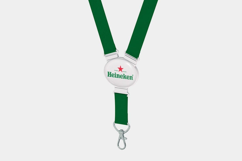 Custom Printed Snap Lanyards - Oval