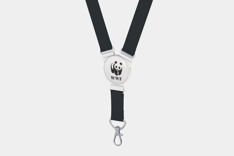 Custom Printed Snap Lanyards - Round