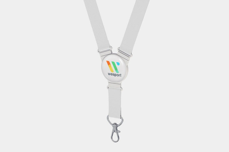 Custom Printed Snap Lanyards - Round