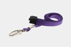 Conference Badges - Plain Lanyards (Pack Of 10)