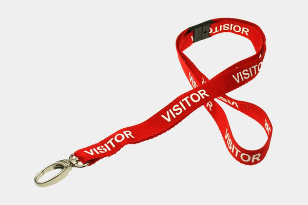 Conference Badges - Visitor Lanyards (Pack Of 10)