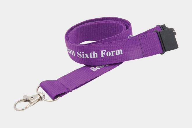 Personalised Lanyards - 25mm + 1 Colour Print