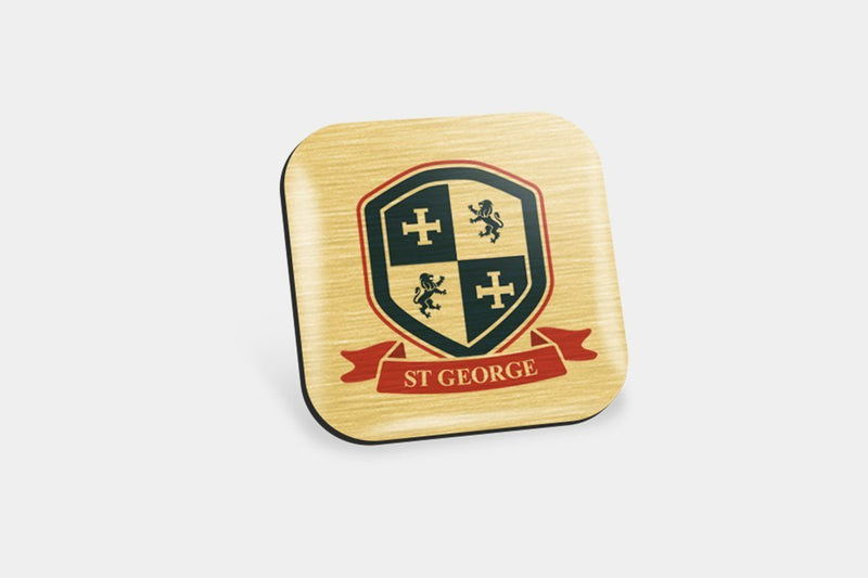 Pin Badges - Square (Epoxy)