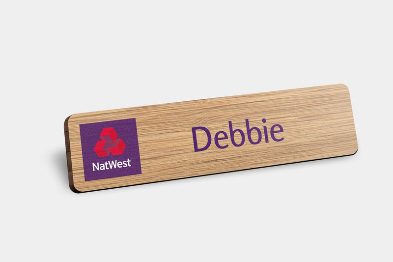 Bamboo Name Badges