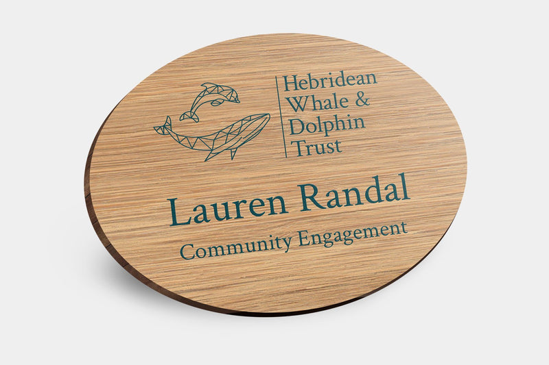 Bamboo Name Badges