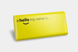 Blank NHS Name Badge