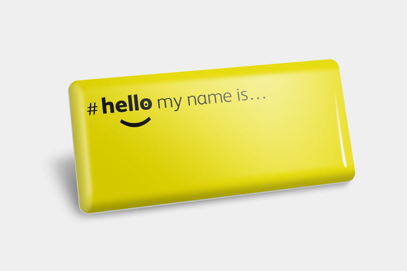 Blank NHS Name Badge