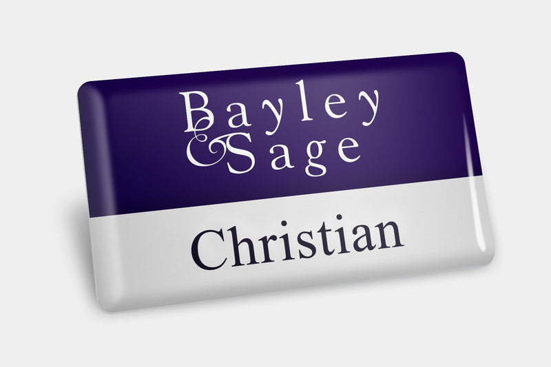 Name Badges - Domed Name Badges