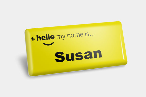 #hellomynameis Name Badges