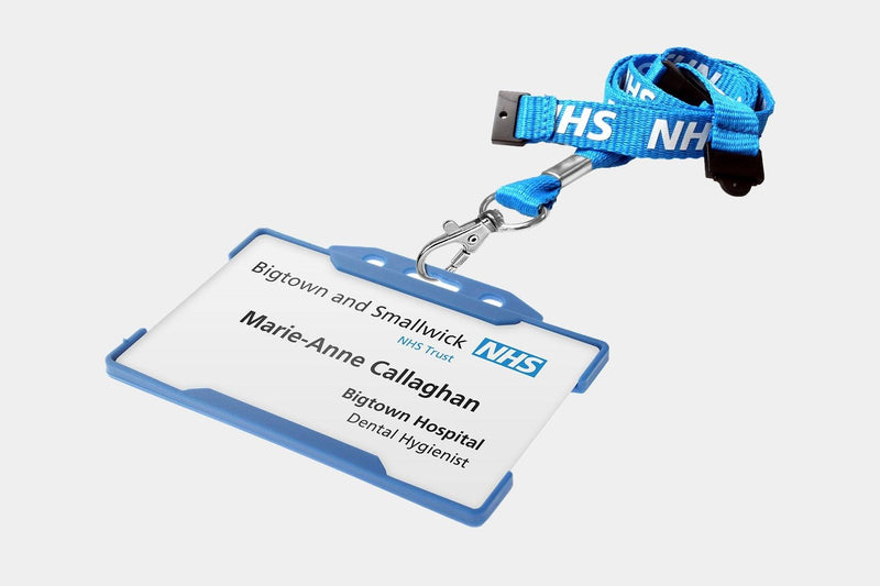 Lanyard Name Badges - NHS