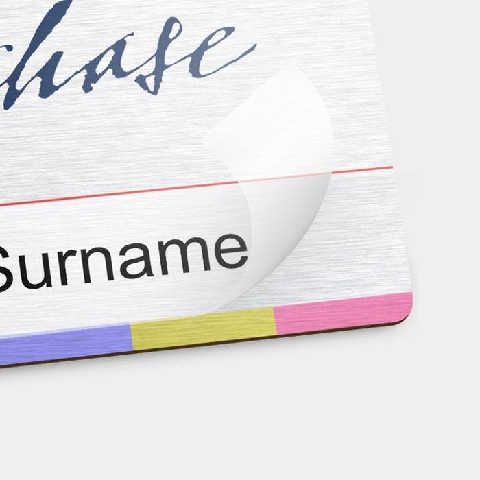 Metal Reusable Name Badges