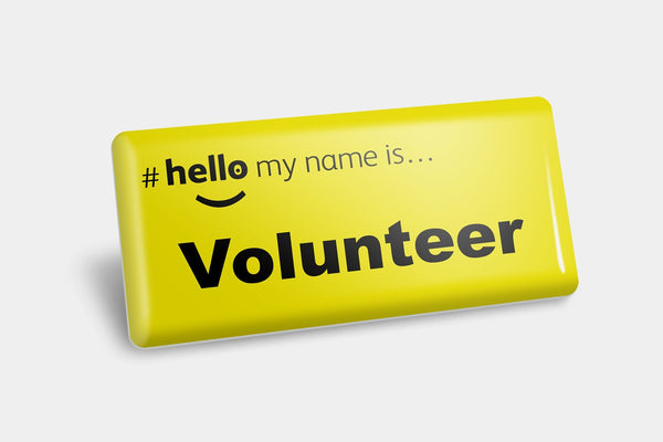 Volunteer NHS Name Badge