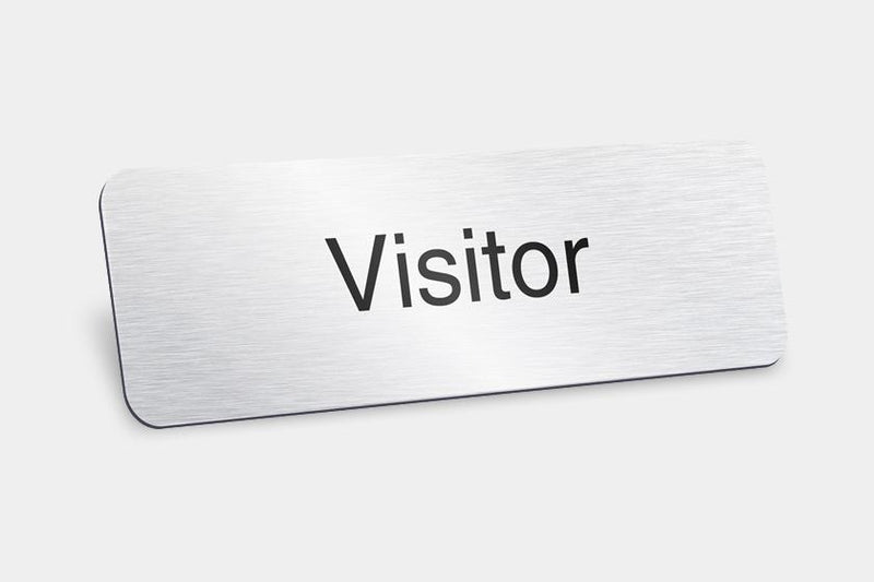 Printed Badges - Visitor Badges (Pack Of 5)