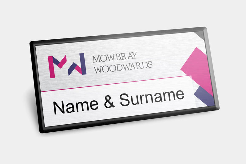 Reusable Name Badges - Framed Reusable Name Badges