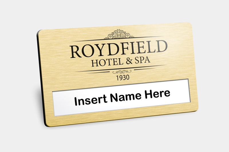 Reusable Name Badges - Window Reusable Name Badges