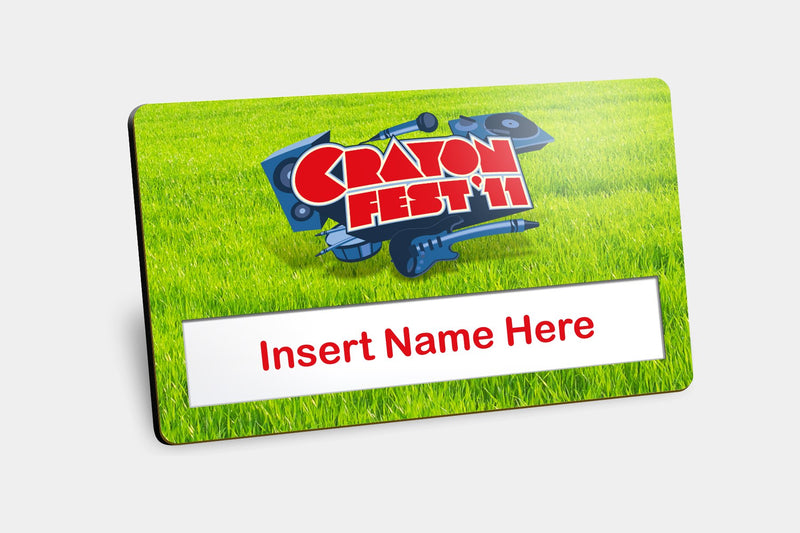 Reusable Name Badges - Window Reusable Name Badges