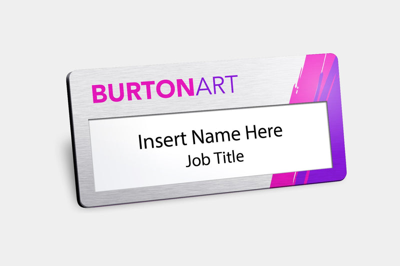 Reusable Name Badges - Window Reusable Name Badges